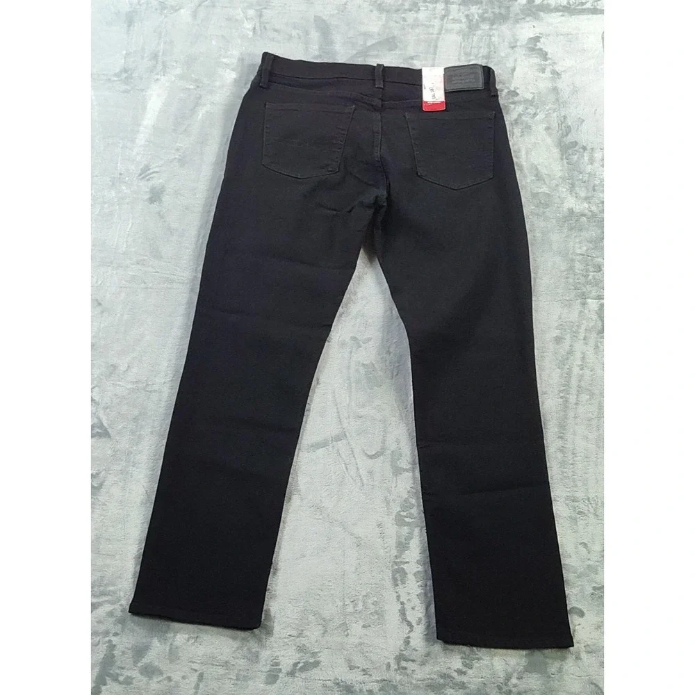 Levi Strauss Signature Slim Ultimate Flex Black Jeans Mens 34x30 NWT Stretch